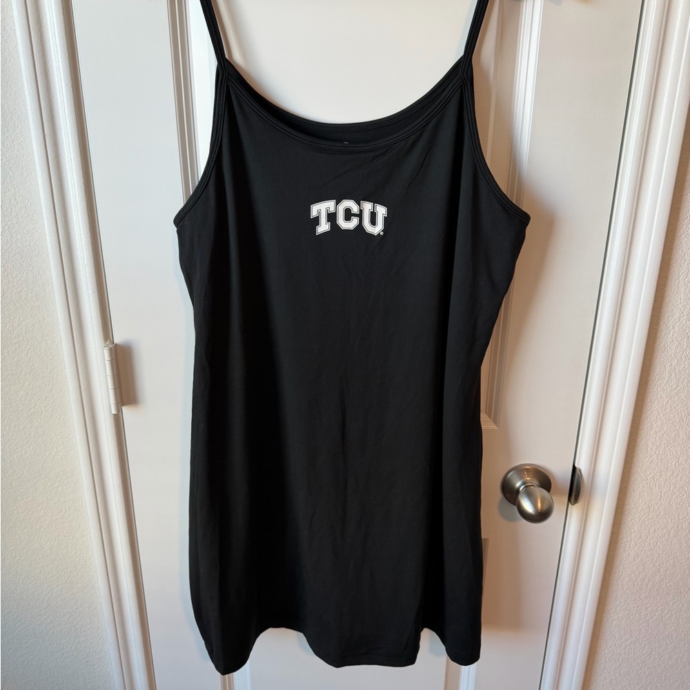 TCU Women's Black Athletic Dress